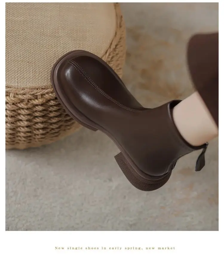 Brown Fleece Lined Ankle Boots for Women 2024 — feature 12