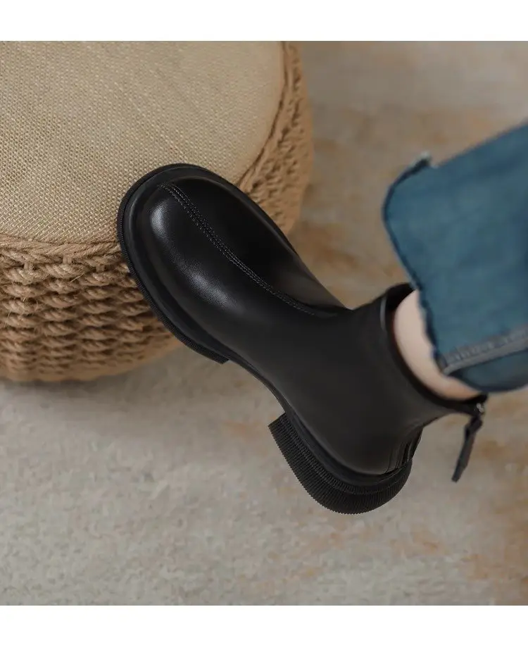 Brown Fleece Lined Ankle Boots for Women 2024 — feature 3