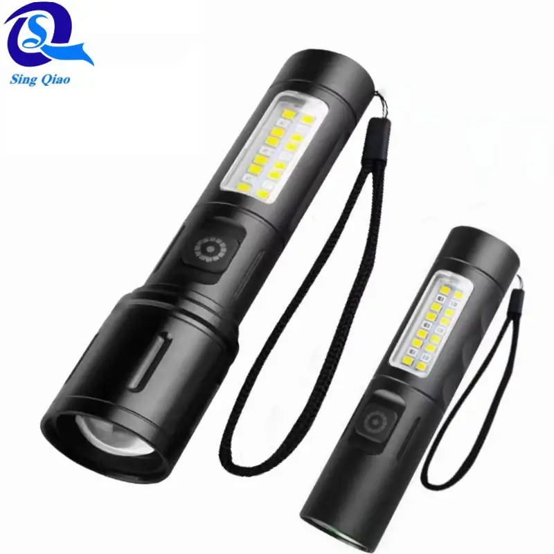 Camo Type-C Flashlight Super Bright Long Range - Image 4