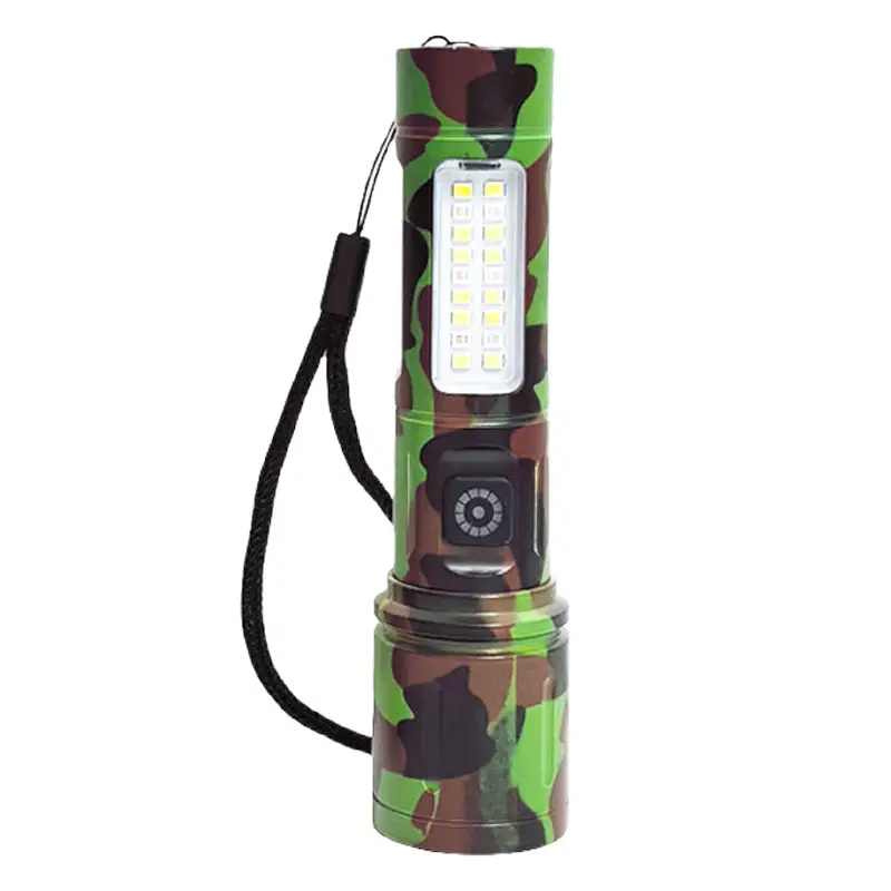 Camo Type-C Flashlight Super Bright Long Range - Image 5