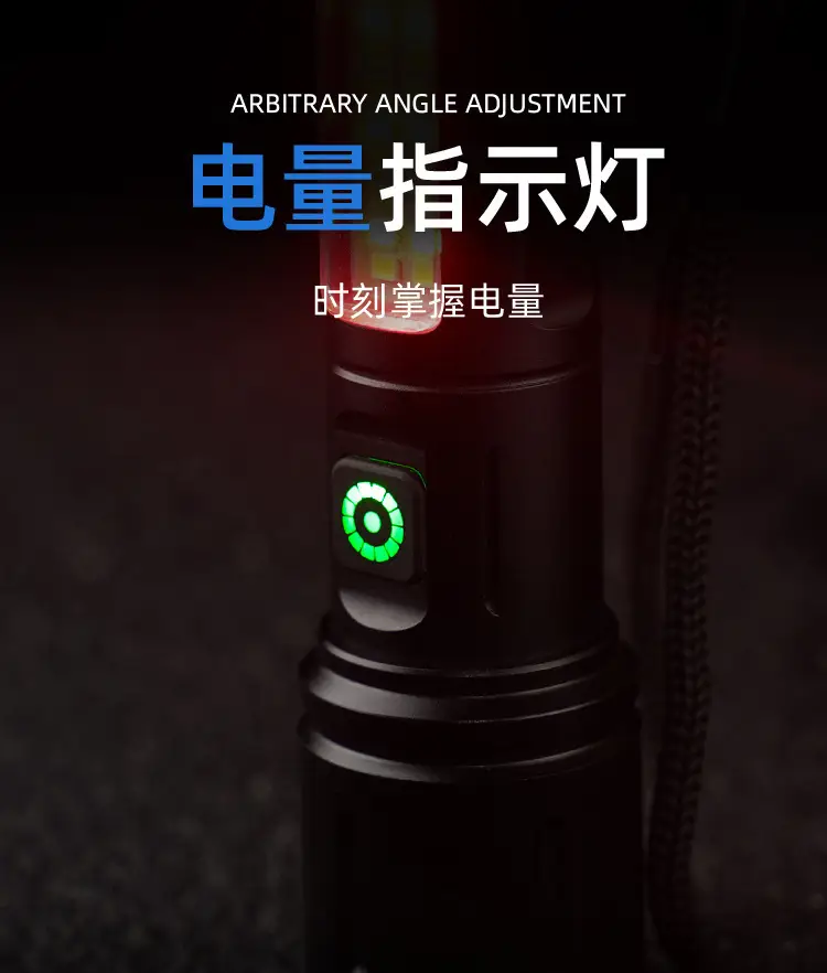 Camo Type-C Flashlight Super Bright Long Range β feature 17