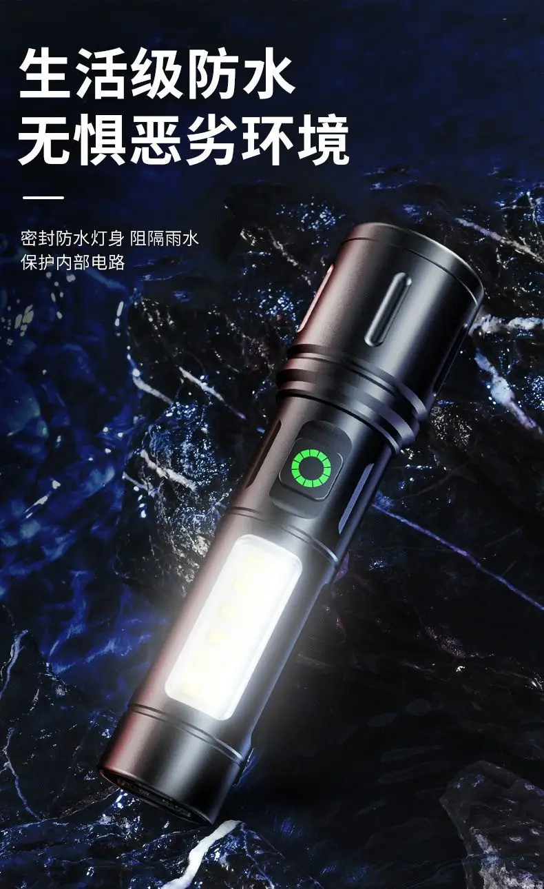 Camo Type-C Flashlight Super Bright Long Range β feature 22
