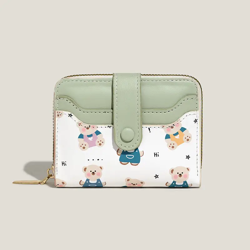 Cute Japanese Style Women's Pocket Belt Wallet with Buckle - Image 12