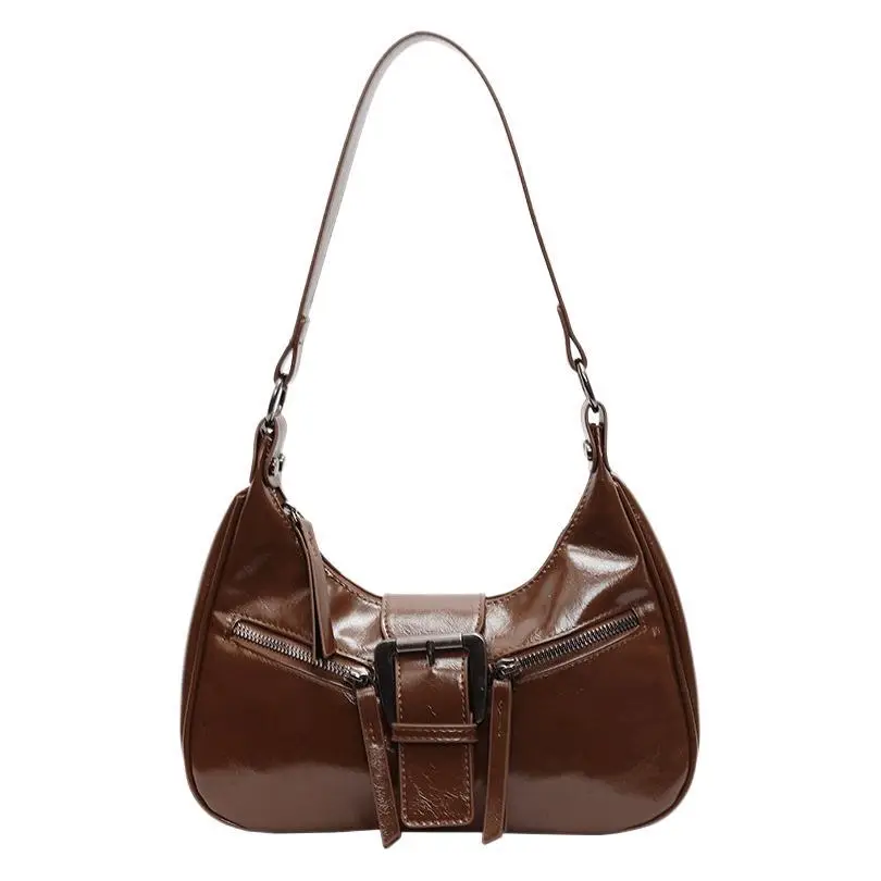 2025 New Black Texelized Shoulder Bag - Image 9