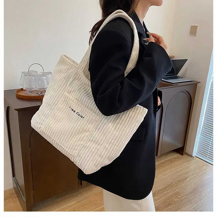 Black Velvet Tote Bag for Women 2024 — feature 14