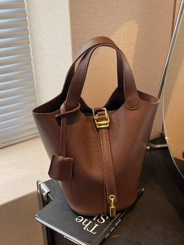 Brown Leather Crossbody Bag for Women 2026 - Image 5