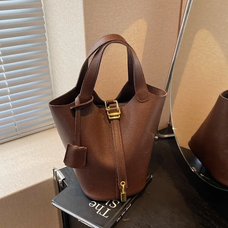 Brown Leather Crossbody Bag for Women 2026 - Image 3