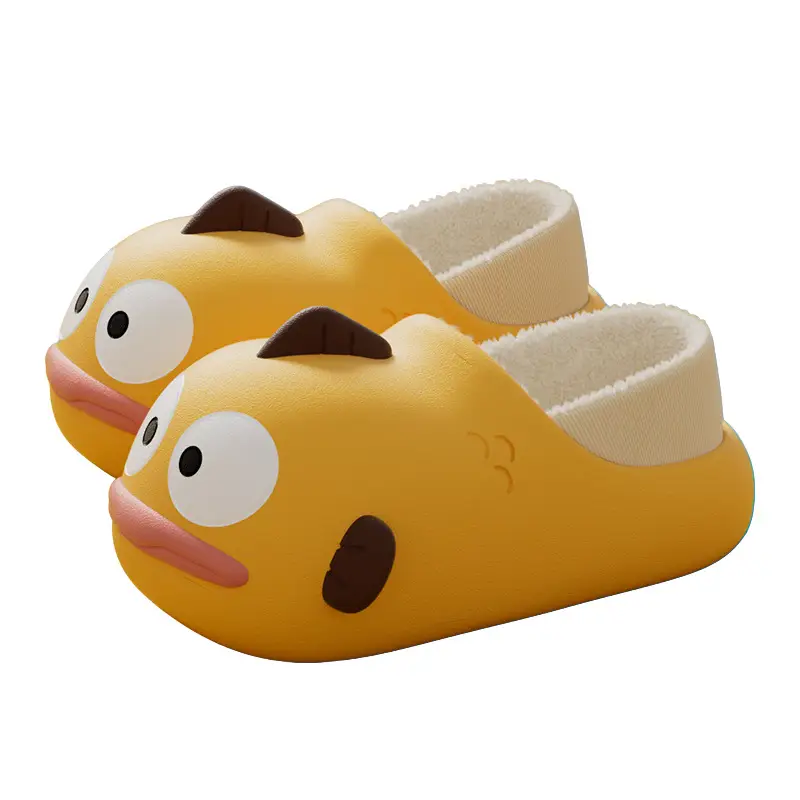 Cute Clown Fish Cotton Slippers Women Winter - Image 8