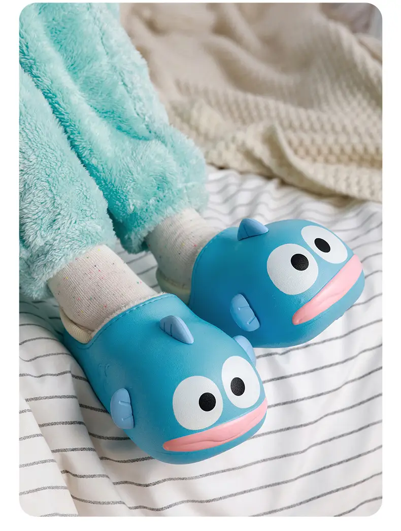 Cute Clown Fish Cotton Slippers Women Winter — feature 15