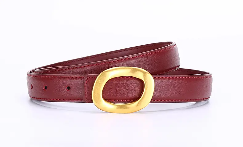 Angola Wine Red HD Belt for Women 2024 — feature 15