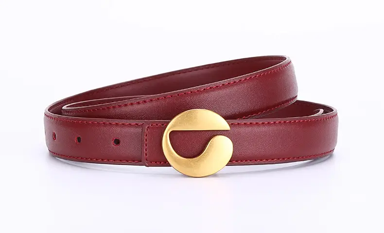 Angola Wine Red HD Belt for Women 2024 — feature 16