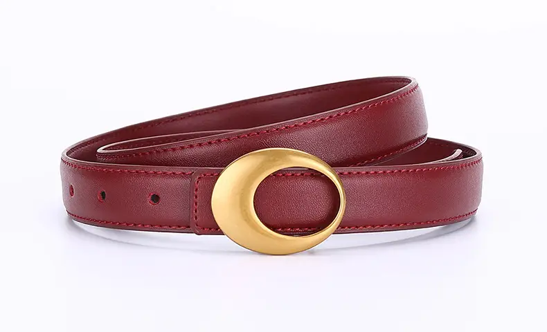 Angola Wine Red HD Belt for Women 2024 — feature 17
