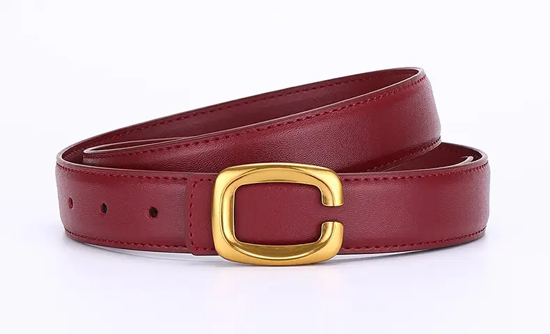 Angola Wine Red HD Belt for Women 2024 — feature 26