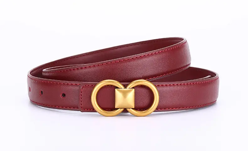 Angola Wine Red HD Belt for Women 2024 — feature 5