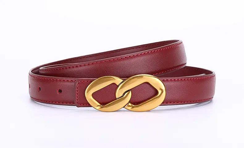 Angola Wine Red HD Belt for Women 2024 — feature 7