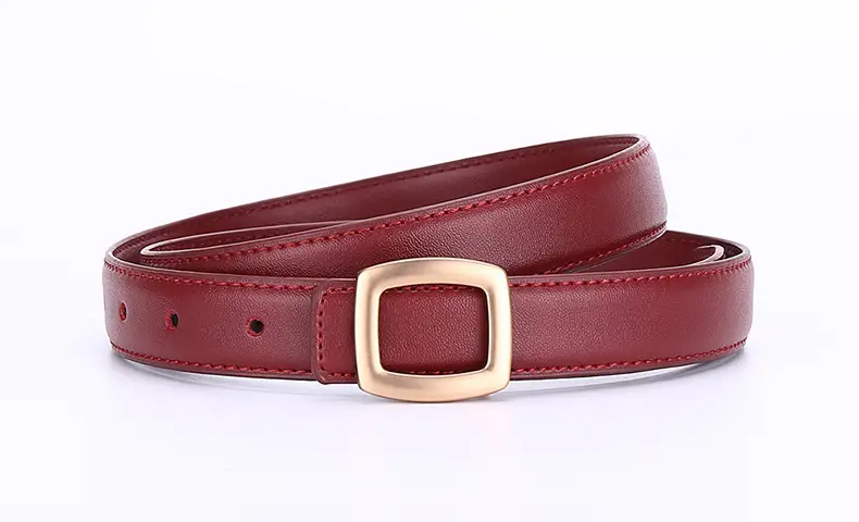 Angola Wine Red HD Belt for Women 2024 — feature 8