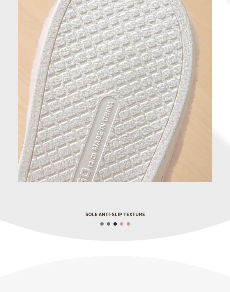 Cotton Slippers for Women, Winter 2026 New Model, Indoor Home Non-Slip Warm Couple's Plush Slippers, Winter Men's Style — feature 11