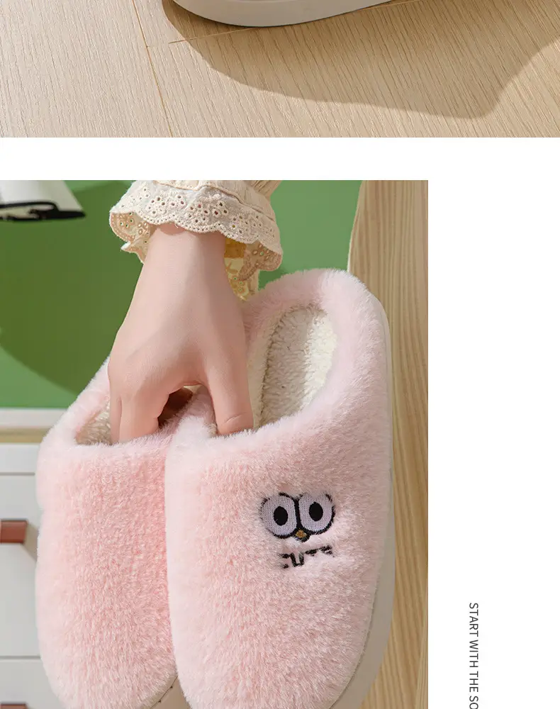 Cotton Slippers for Women, Winter 2026 New Model, Indoor Home Non-Slip Warm Couple's Plush Slippers, Winter Men's Style — feature 17