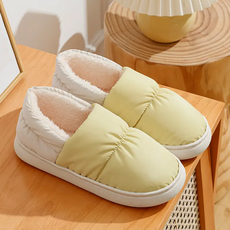 Cotton Slippers for Women, Winter 2026 New Model, Indoor Home Non-Slip Warm Couple's Plush Slippers, Winter Men's Style