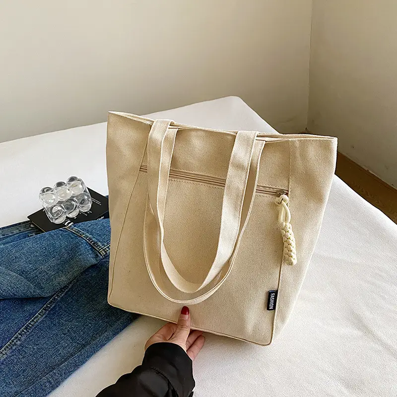 Lightweight Canvas Shoulder Bag 2024 New Large Capacity - Image 6