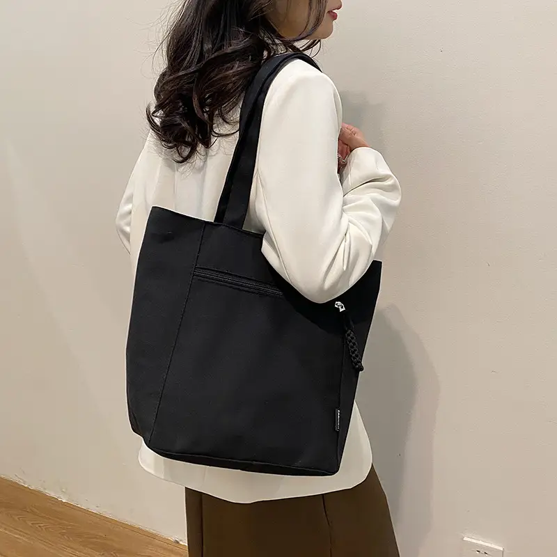 Lightweight Canvas Shoulder Bag 2024 New Large Capacity — feature 27