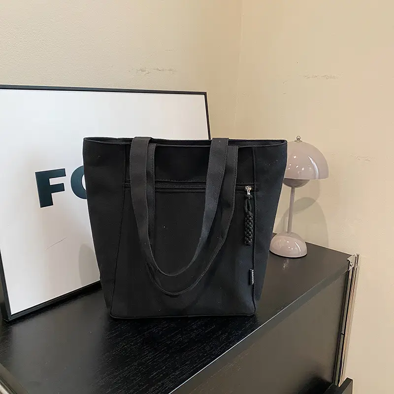 Lightweight Canvas Shoulder Bag 2024 New Large Capacity - Image 2