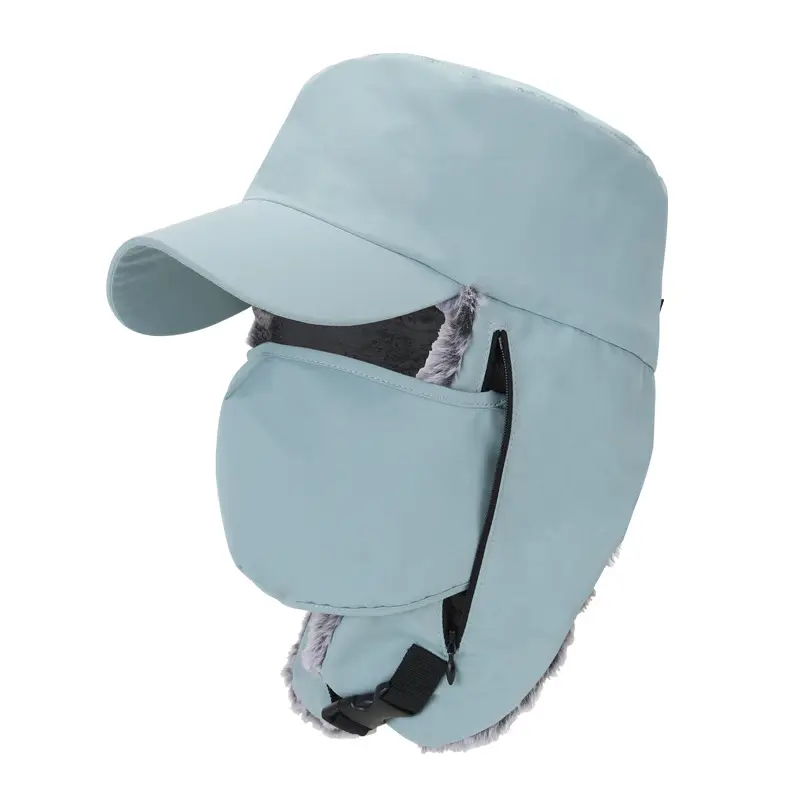 Winter Windproof Neck Protector Cap for Men Women Fleece Lined Duck Tongue - Image 6