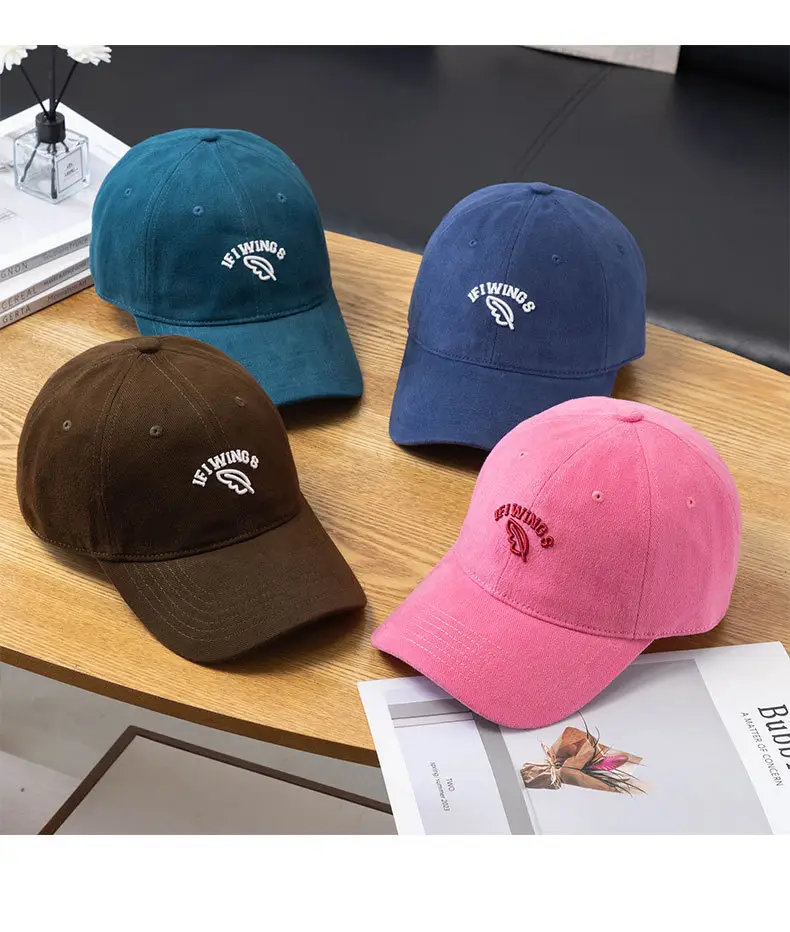 2025 Pink Baseball Cap for Women with Large Brim — feature 14