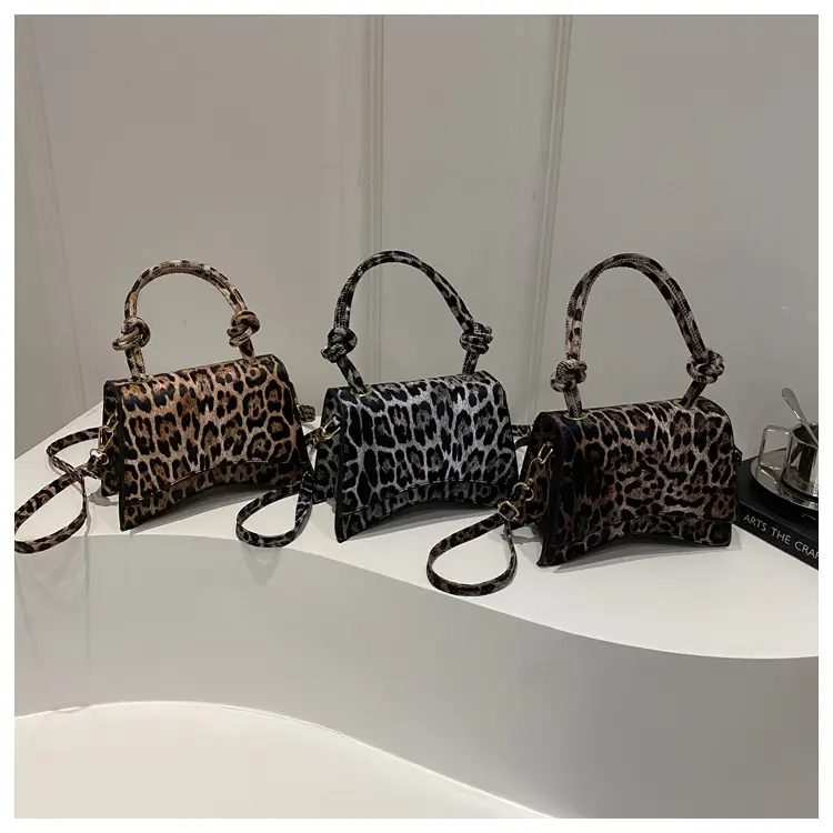 Leopard Print Women's Shoulder Crossbody Bags 2024 - Image 4
