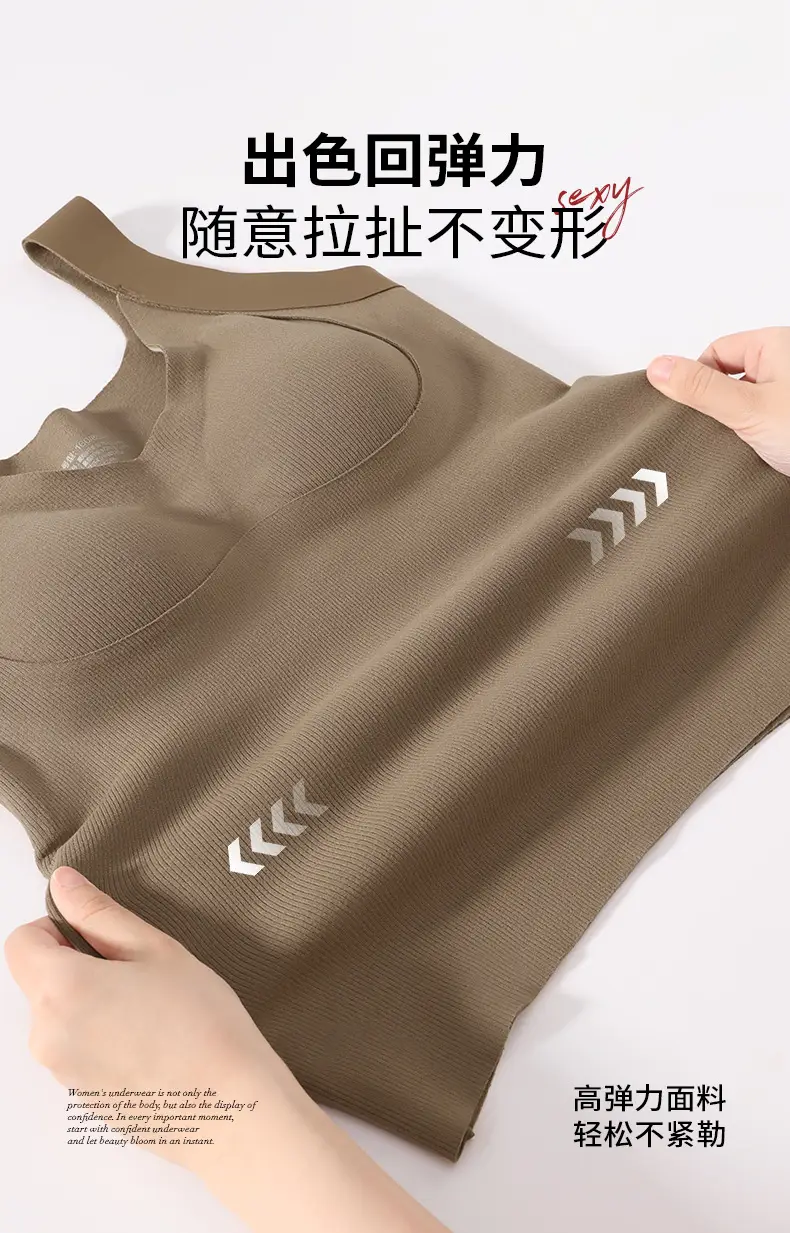 Women's Fleece Lined Warm Vest Coffee Brown — feature 10