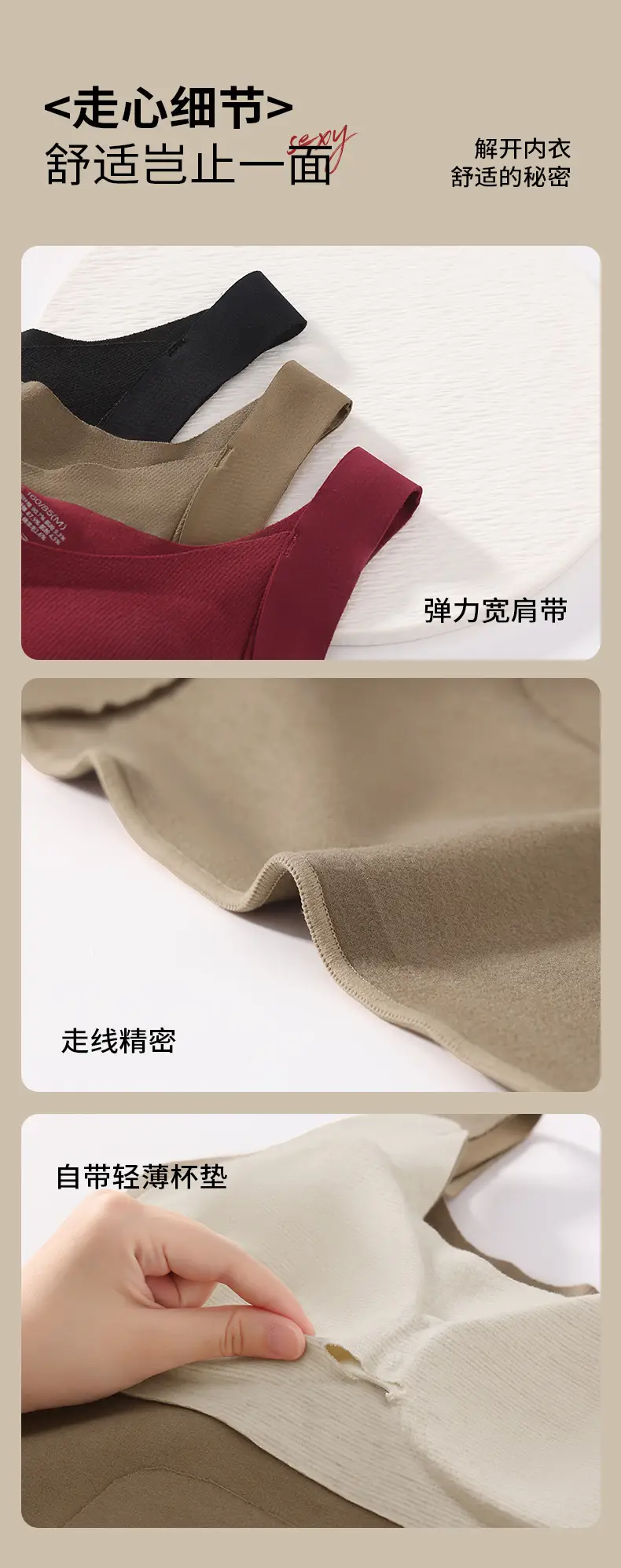 Women's Fleece Lined Warm Vest Coffee Brown — feature 21