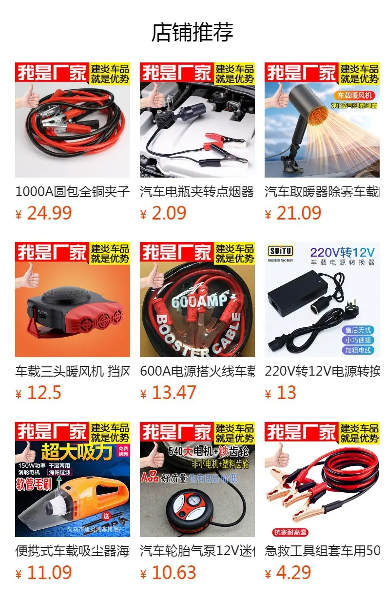 Universal Car Inverter 12V 24V 110V 220V Charger — feature 1