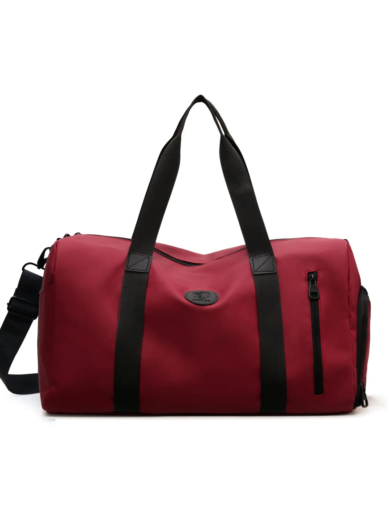 Red PVC Fitness Shoulder Bag for Men - Image 10