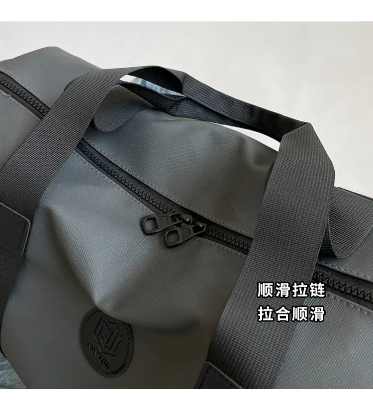 Red PVC Fitness Shoulder Bag for Men — feature 7