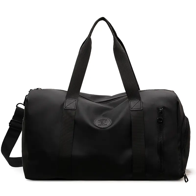 Red PVC Fitness Shoulder Bag for Men - Image 2
