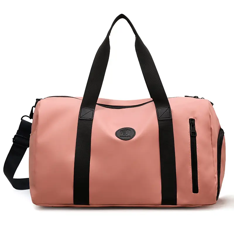 Red PVC Fitness Shoulder Bag for Men - Image 4