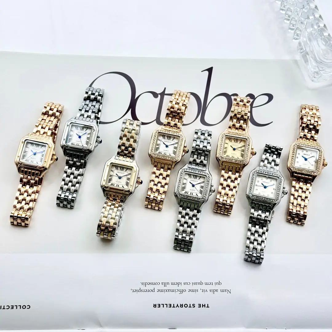 Dropshipping Cross-Border Watches, Popular Waterproof Women's Watches, Fashionable Quartz Watches, Square Watches for Women, Wholesale Watches, Custom Watches — feature 9