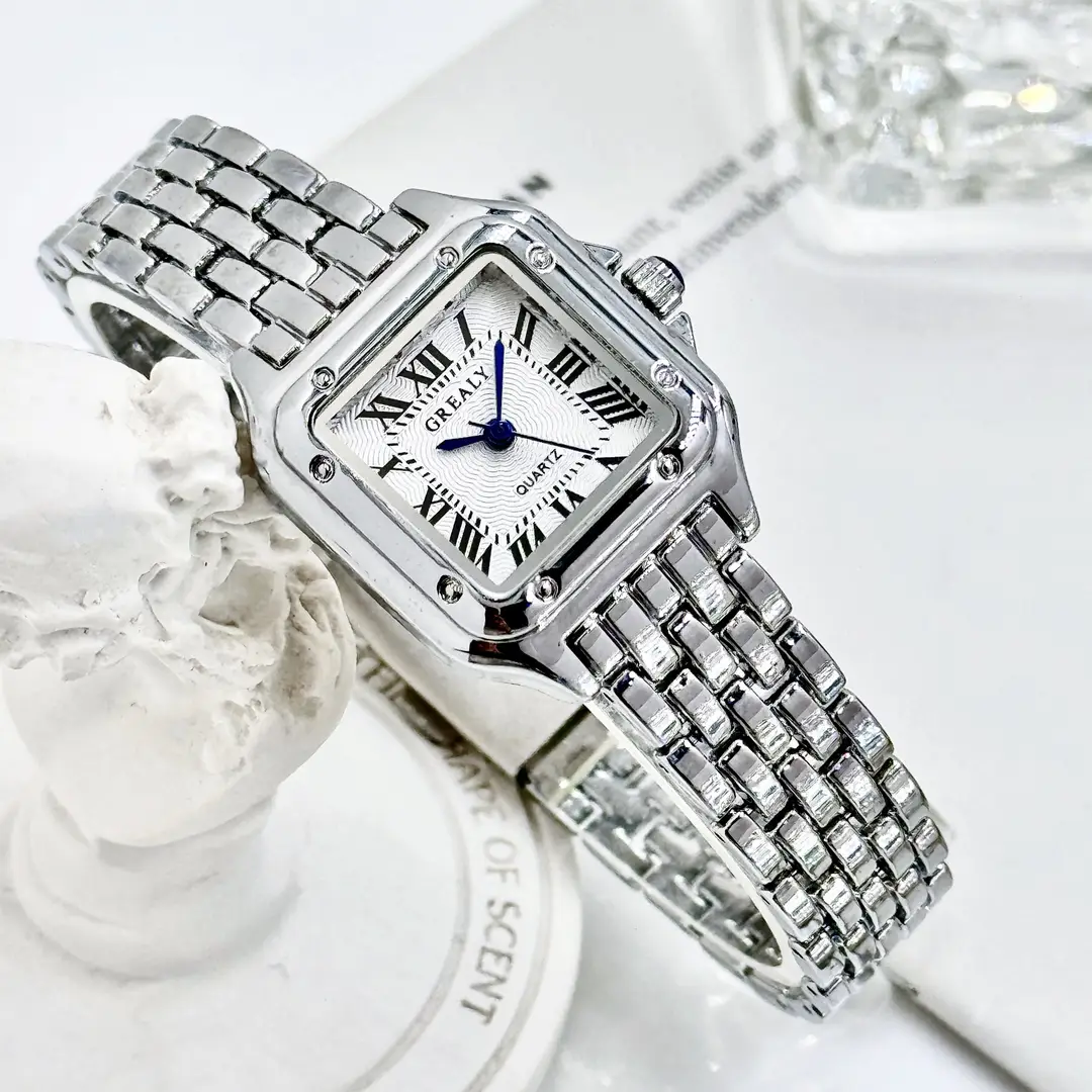 Dropshipping Cross-Border Watches, Popular Waterproof Women's Watches, Fashionable Quartz Watches, Square Watches for Women, Wholesale Watches, Custom Watches