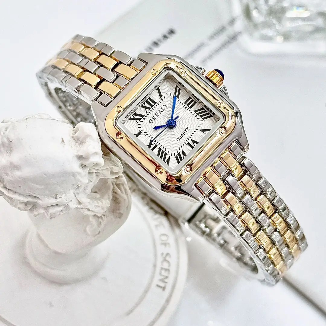 Dropshipping Cross-Border Watches, Popular Waterproof Women's Watches, Fashionable Quartz Watches, Square Watches for Women, Wholesale Watches, Custom Watches