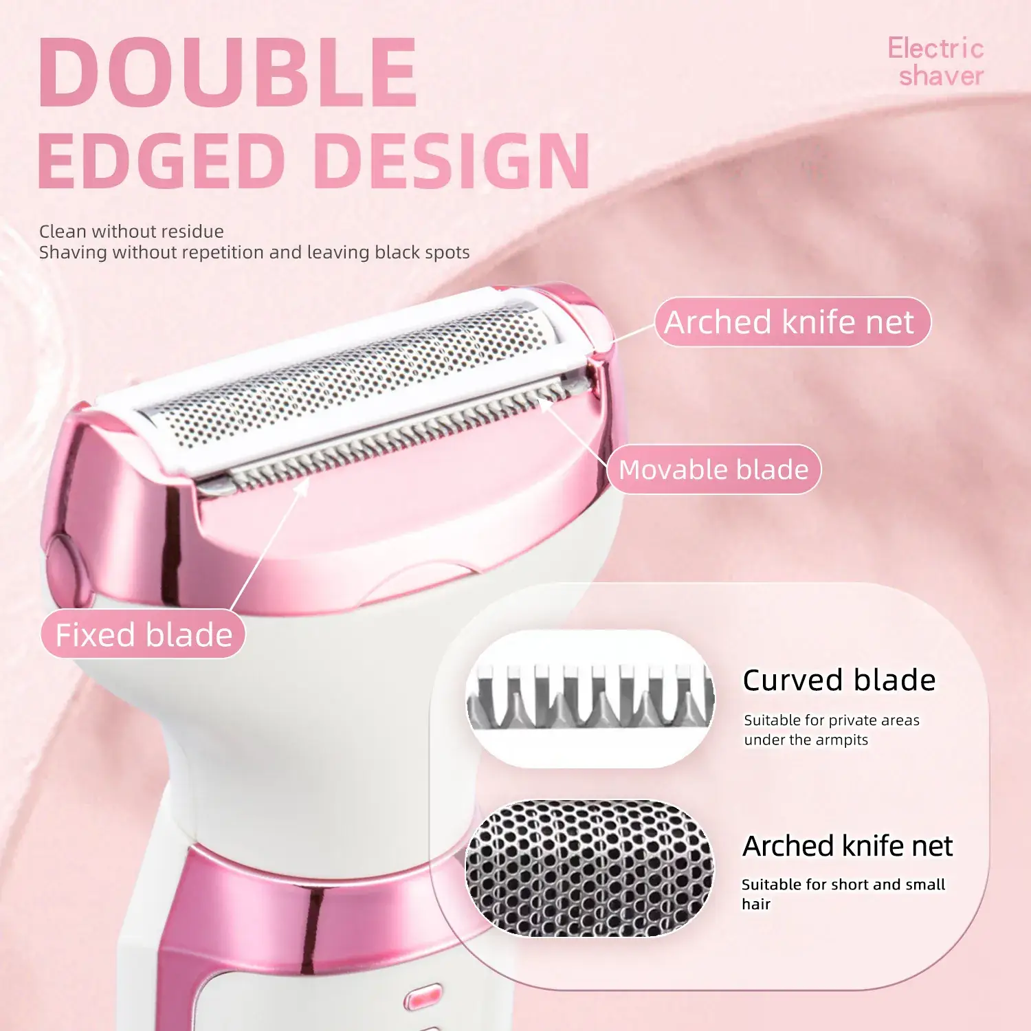 Five-in-One Digital Display Women's Hair Trimmer - Image 14
