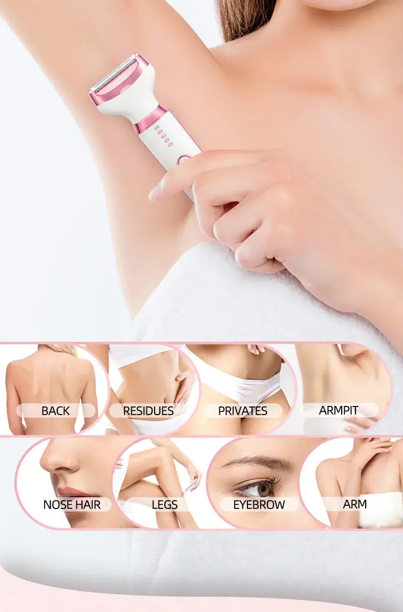 Five-in-One Digital Display Women's Hair Trimmer — feature 7
