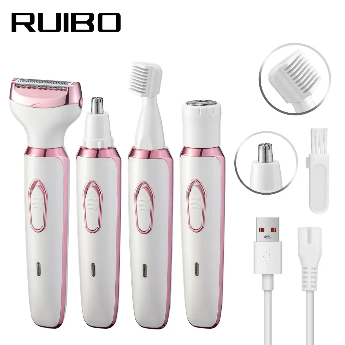 Five-in-One Digital Display Women's Hair Trimmer - Image 2
