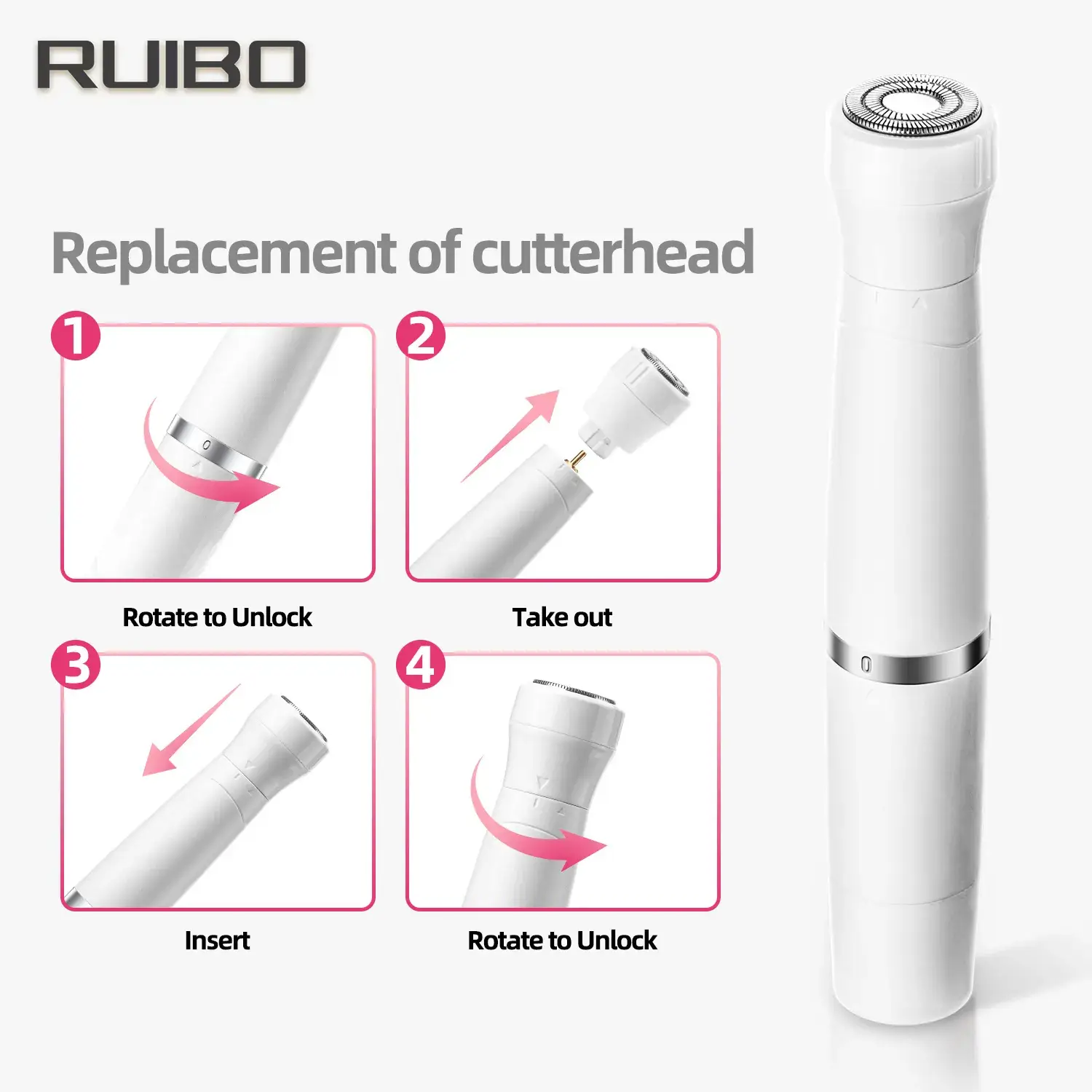 Five-in-One Digital Display Women's Hair Trimmer - Image 5