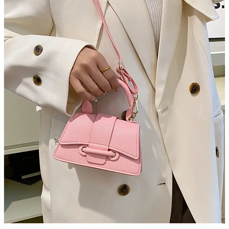 Brown Handheld Shoulder Bag 2024 New Style — feature 25