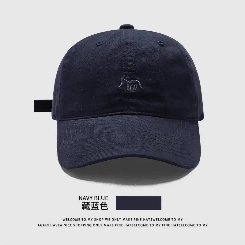 Blue Embroidered Baseball Cap for Men Women - Image 14