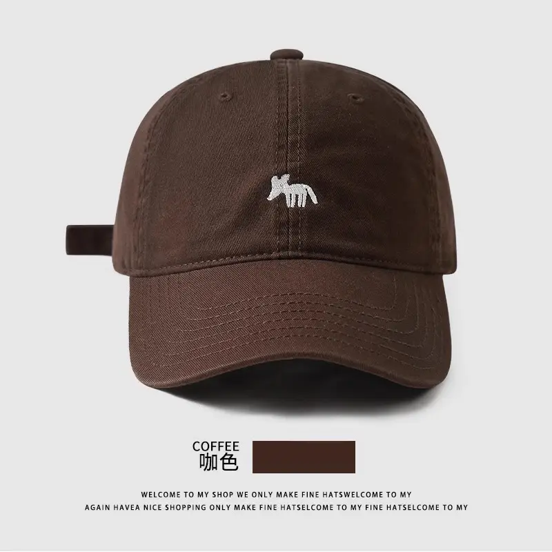 Blue Embroidered Baseball Cap for Men Women - Image 5