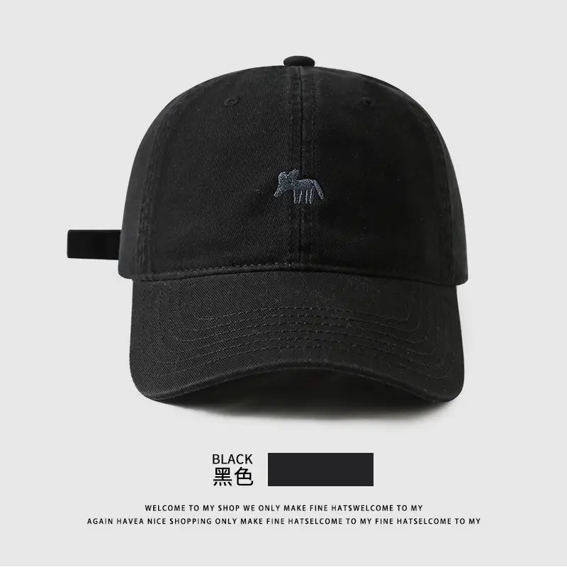 Blue Embroidered Baseball Cap for Men Women - Image 6
