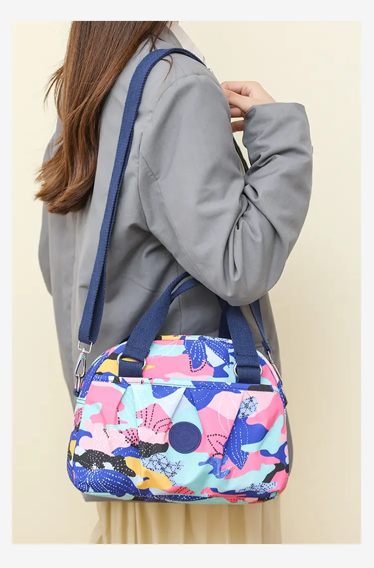 Women Printed Nylon Shoulder Bag Autumn 2024 — feature 29