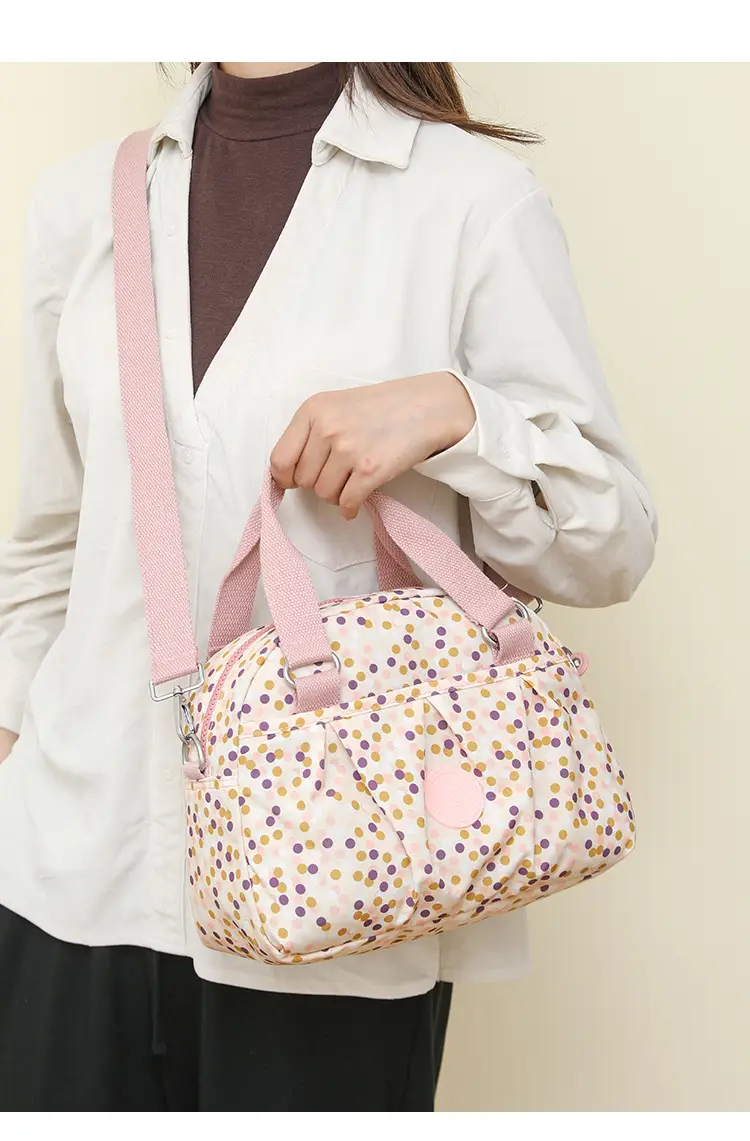 Women Printed Nylon Shoulder Bag Autumn 2024 — feature 31