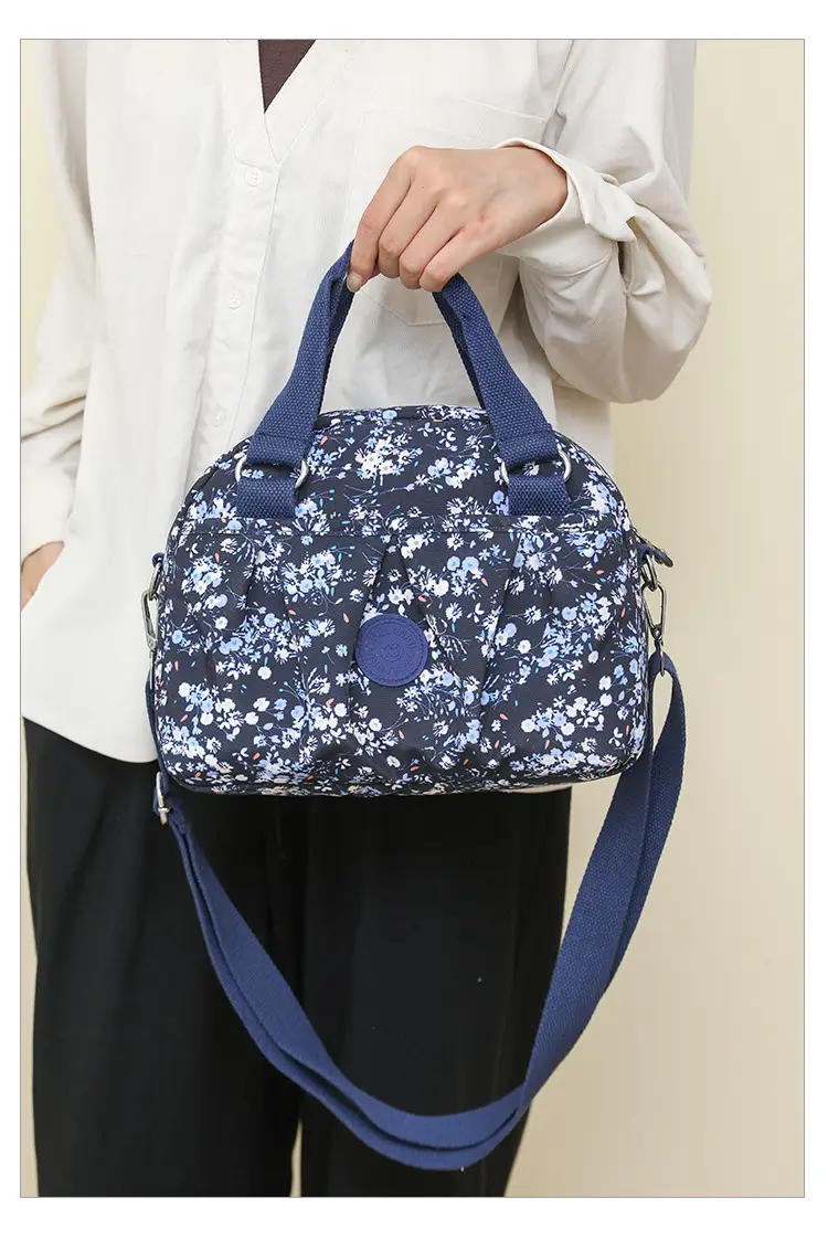 Women Printed Nylon Shoulder Bag Autumn 2024 — feature 34